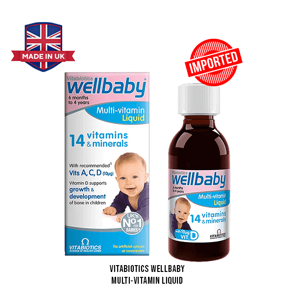 Vitabiotics Wellbaby Multi-vitamin Liquid