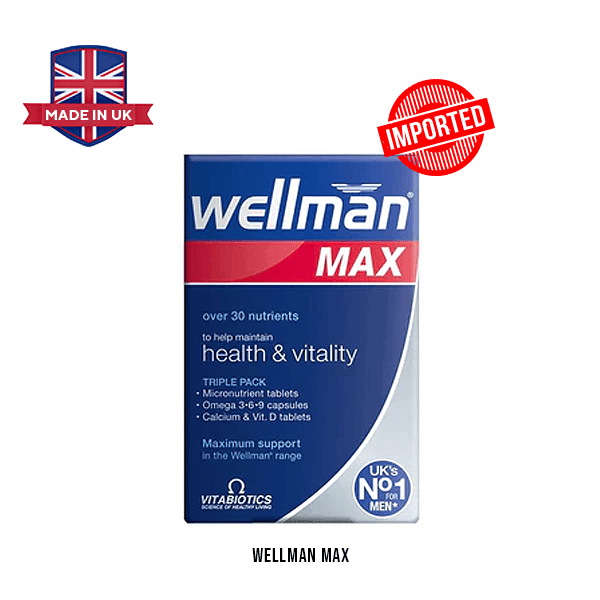 Vitabiotics Wellman Max - 84 Tablets