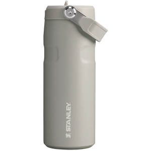 The IceFlow™ Bottle with Flip Straw Lid | 16 OZ – Ash
