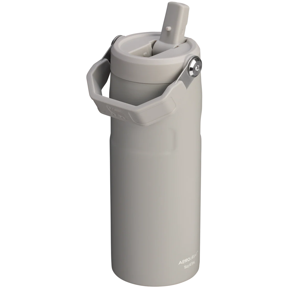 The IceFlow™ Bottle with Flip Straw Lid | 16 OZ – Ash