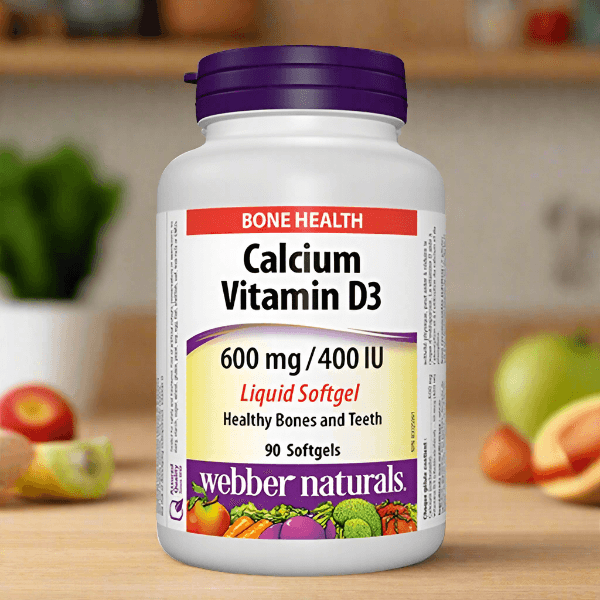 Webber Naturals Calcium with Vitamin D3