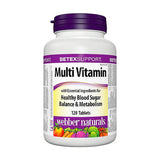 Webber Naturals Diabetex MultiVitamin 120 Ct