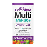 Webber Naturals Men's 50+ Most Complete Multi