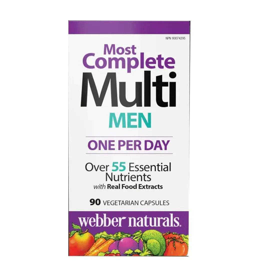 Webber Naturals Men's Most Complete Multi 90ct