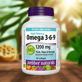 Webber Naturals Omega 3-6-9 1200mg 90ct