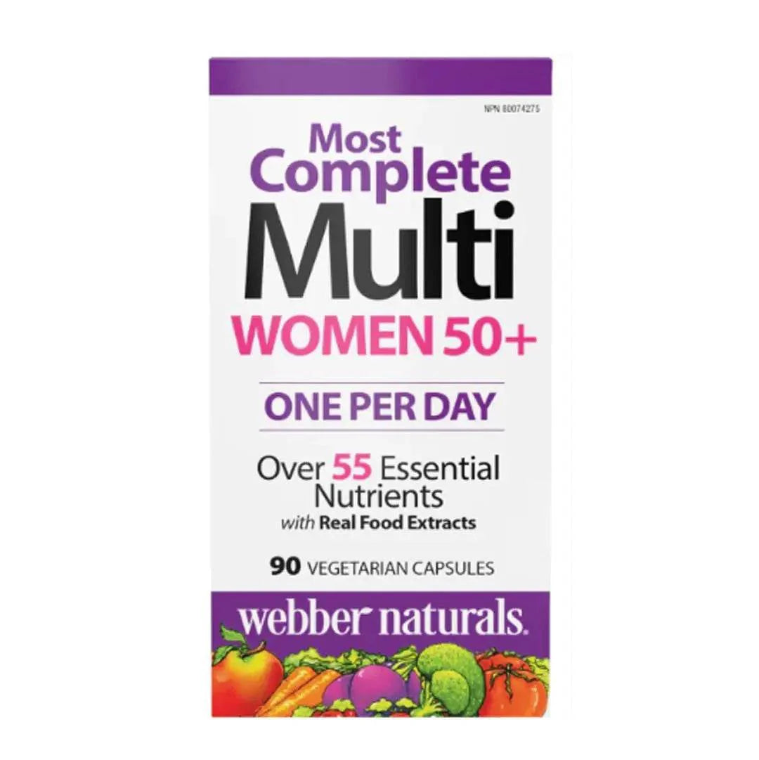Webber Naturals Women's 50+ Most Complete Multi