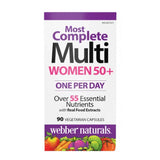 Webber Naturals Women's 50+ Most Complete Multi