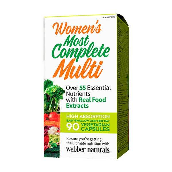 Webber Naturals Women's Most Complete Multi 90 Ct