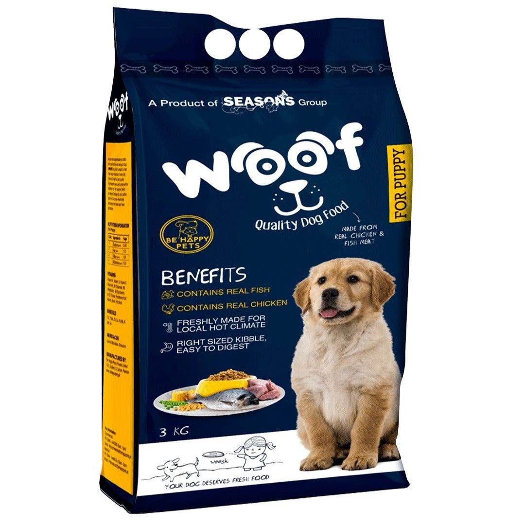 Woof Puppy Food - Be Happy Pets
